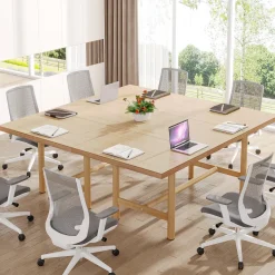 Discount Tribesigns Modern Executive Desk, 63