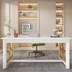Fashion Tribesigns Modern Executive Desk, 63