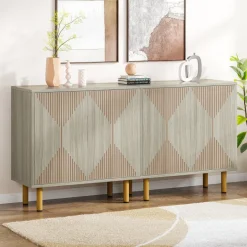 Fashion Tribesigns Modern Sideboard Buffet, 58