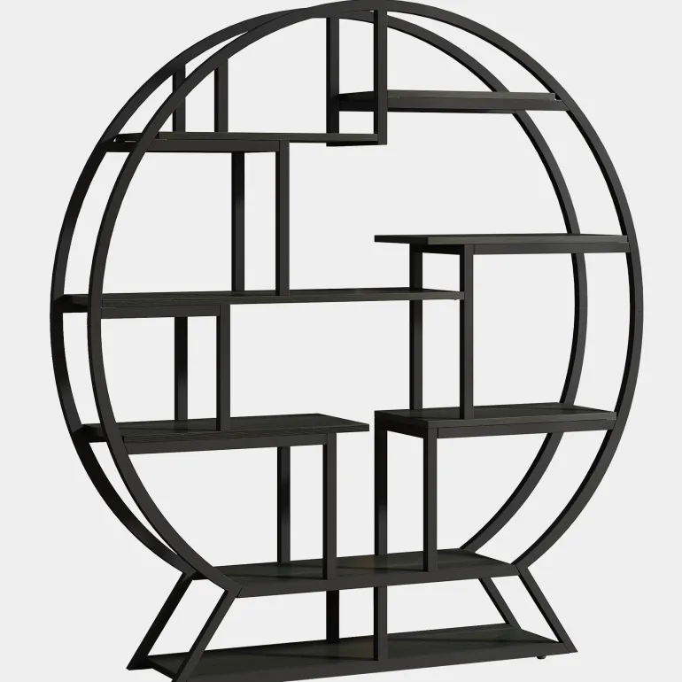 Best Tribesigns Plant Stand, 63" Round Flower Pot Plant Rack with 8 Shelves