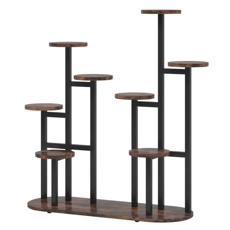 Cheap Tribesigns Plant Stand, Multi-Tiered 11 Potted Plant Shelf Flower Stands