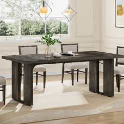 Shop Tribesigns Rectangular Dining Table, 71