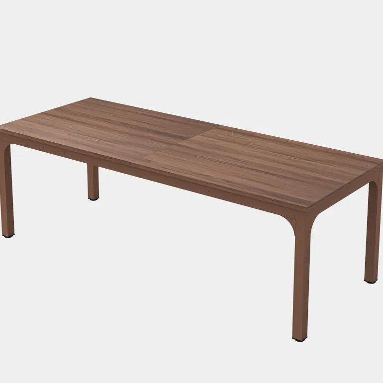 New Tribesigns Rectangular Dining Table, 78 inch Long Kitchen Table for 6-8 People