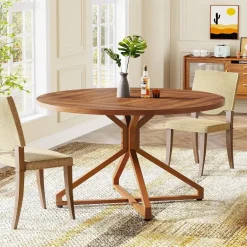 Clearance Tribesigns Round Dining Table, 47