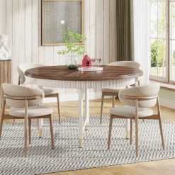 Hot Tribesigns Round Dining Table, 47