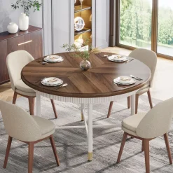 Hot Tribesigns Round Dining Table, 47