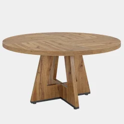 Outlet Tribesigns Round Dining Table for 4, 47