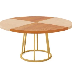 Sale Tribesigns Round Dining Table for 4 People, 47