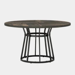 Sale Tribesigns Round Dining Table for 4 People, 47.2