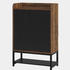Shop Tribesigns Shoe Cabinet, 5-Tier Shoe Rack Organizer with Doors for Entryway