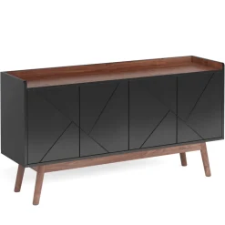 Flash Sale Tribesigns Sideboard Buffet, 55" Kitchen Buffet Cabinet Coffee Bar Table