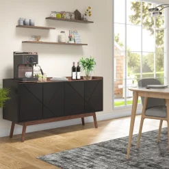 Flash Sale Tribesigns Sideboard Buffet, 55