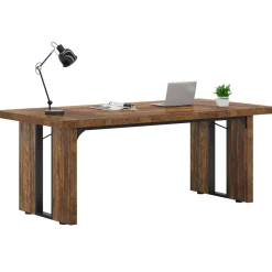 Store Tribesigns Simple Executive Desk, 70.9