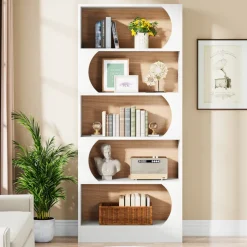 Cheap Tribesigns 5-Tier Bookcase, 71