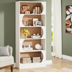 Cheap Tribesigns 5-Tier Bookcase, 71