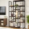 Hot Tribesigns 6-Tier Bookshelf 70.9 inch Tall Bookcase, 12-Shelf Display Shelves
