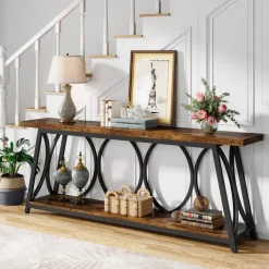 Best Tribesigns 2-Tier Console Table, 70.9