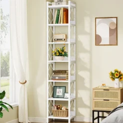 Discount Tribesigns 7-Tier Corner Shelf, 78.7