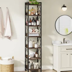 Discount Tribesigns 7-Tier Corner Shelf, 78.7