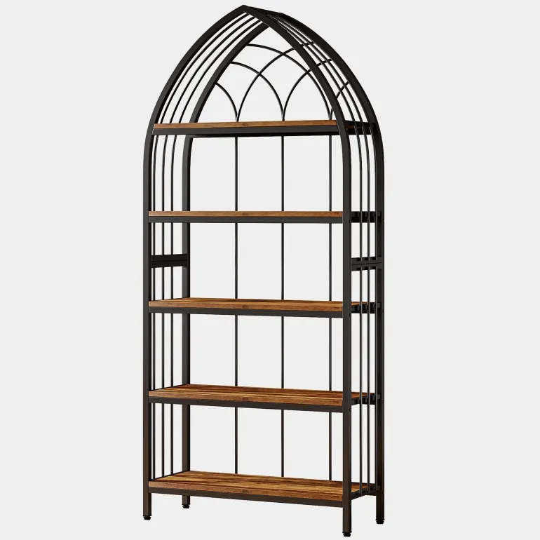 Store Tribesigns 5-Tier Plant Stand, 74.8" Plant Shelf Flower Potted Stand Rack