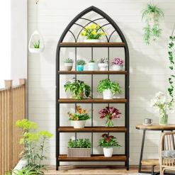 Store Tribesigns 5-Tier Plant Stand, 74.8