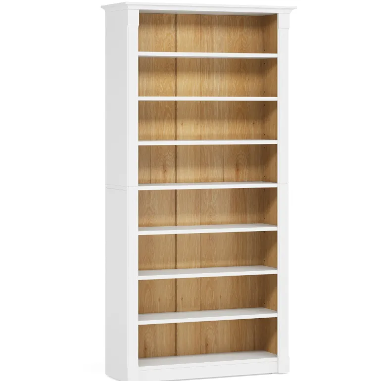 Cheap Tribesigns 8-Tier Shoe Rack, Wooden Freestanding Shoe Storage Cabinet for 32-40 Pairs
