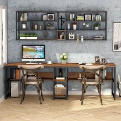 New Tribesigns Two Person Desk, 78.7