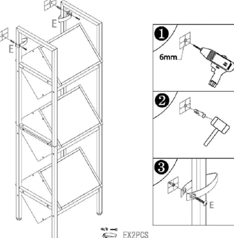 Best Tribesigns Wine Rack, 3 Tier Freestanding Wine Storage Stand