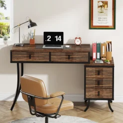 New Tribesigns Wood Computer Desk, 55