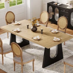 Fashion Tribesigns Wood Dining Table, 70