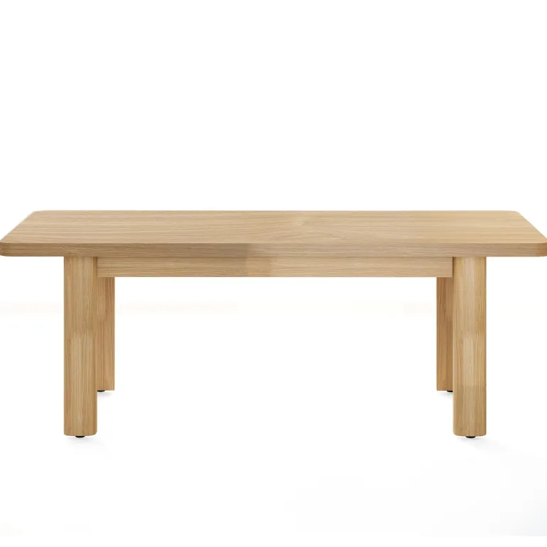 Cheap Tribesigns Wood Executive Desk, 62.99" Sturdy Computer Desk Conference Table